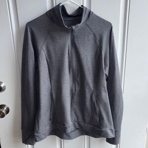 all in motion Women's Gray Full-Zip Hoodie